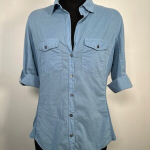 James Perse Sky Blue Shirt